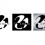 Laurent Rebena calligraphie creation Logo Cosmos 21 publicité evenementiel image marque marketing