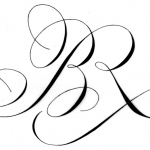 Laurent Rebena calligraphie creation Monogramme Rothschild luxe anglaise elegance